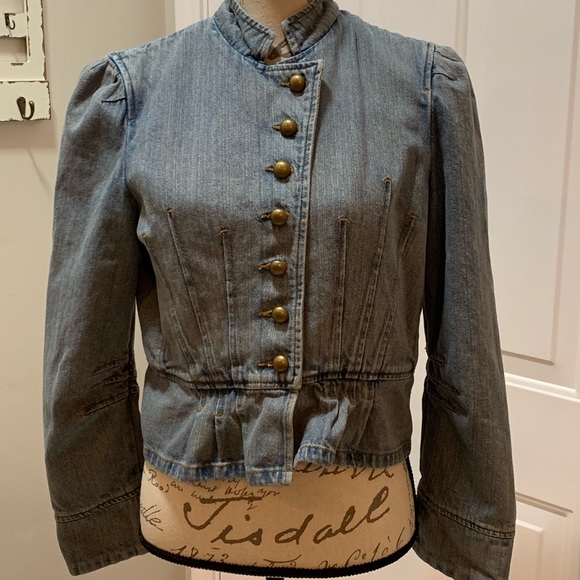 ❌SOLD❌Vintage Military Style Boston Proper Jacket - Picture 5 of 8